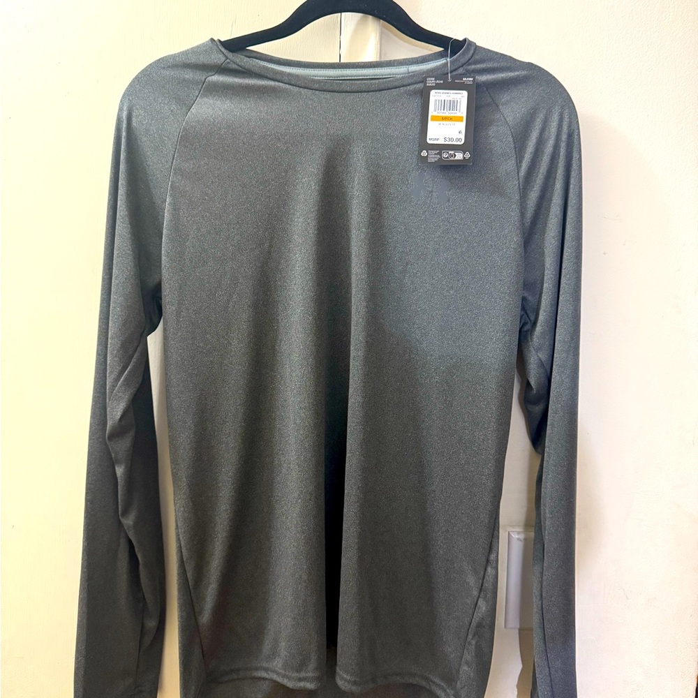 Under Armour UA Velocity Word Mark Blue Hoodie Size XS